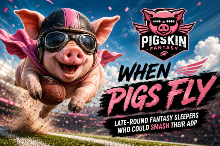 When Pigs Fly: Late-Round Fantasy Sleepers Who Could Smash Their ADP