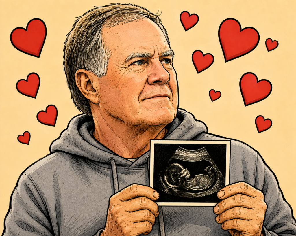 Bill Belichick’s New Girlfriend So Young She Hasn’t Been Born Yet