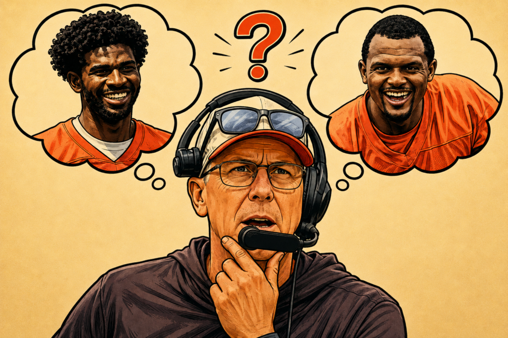 EXCLUSIVE: Todd Monken’s Leaked Decision Tree For Choosing Between Deshaun Watson and Shedeur Sanders