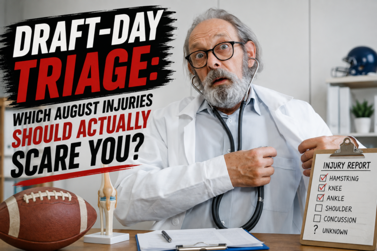 Draft-Day Triage: Which August Injuries Should Actually Scare You?