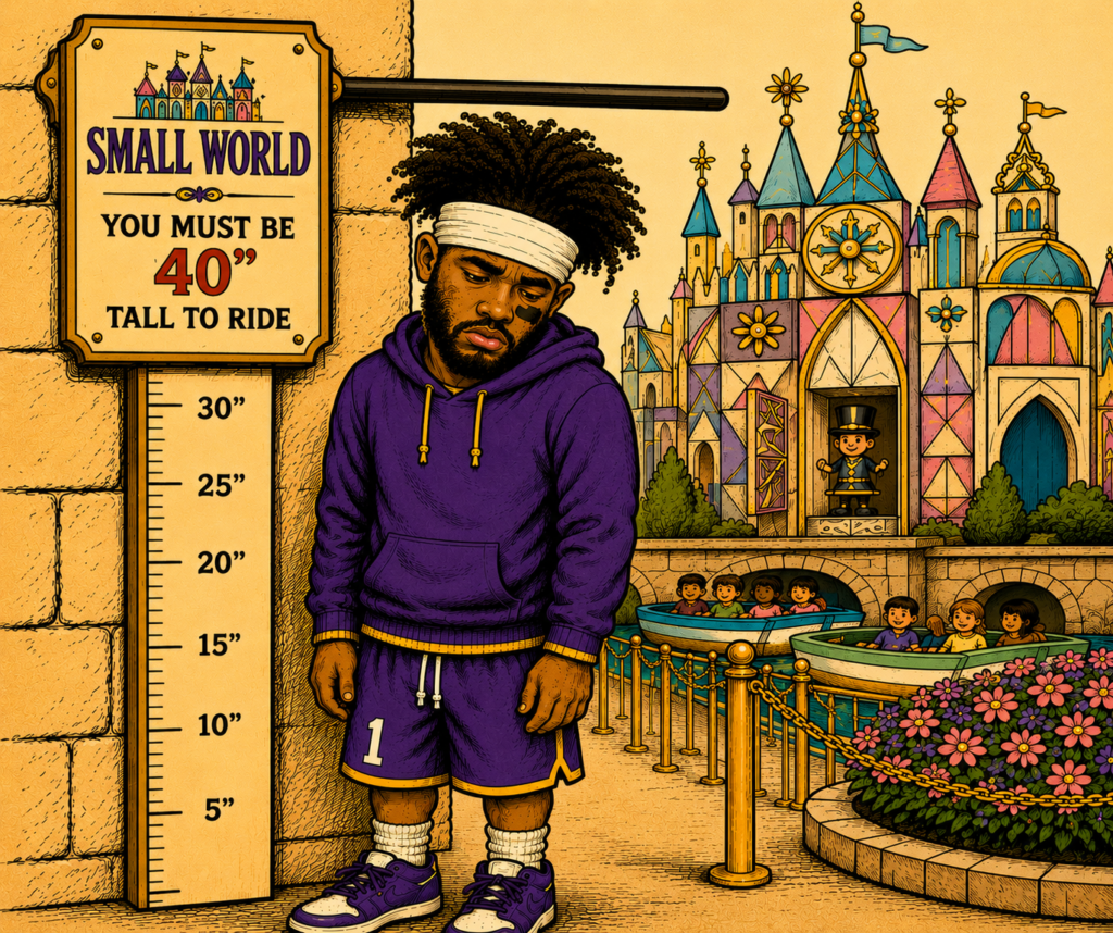 Kyler Murray Denied Entry to “It’s a Small World” After Failing Height Requirement
