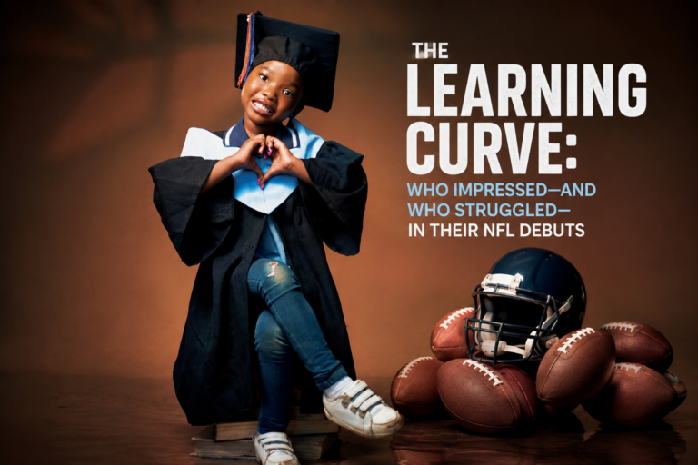 The Learning Curve: Who Impressed—and Who Struggled—in Their NFL Debuts