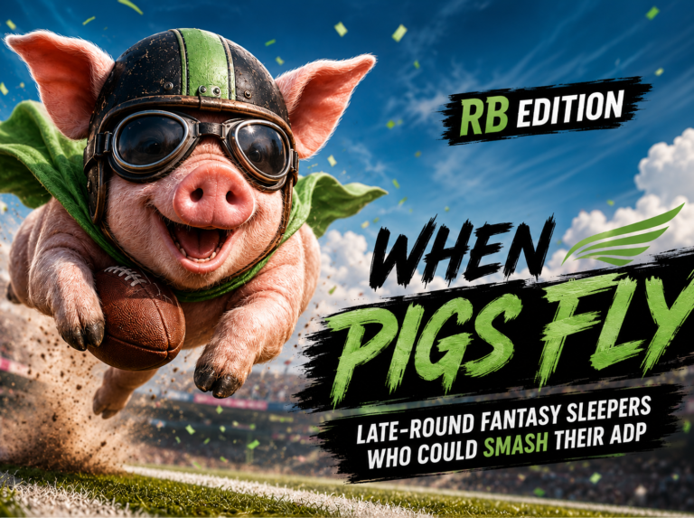 When Pigs Fly: Late-Round Fantasy Sleepers Who Could Smash Their ADP- Running Back Edition
