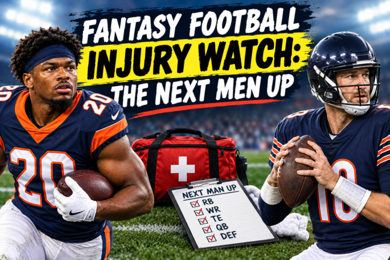Fantasy Football Injury Watch: The Next Men Up After Week 2