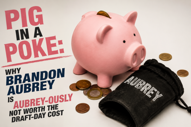 Pig in a Poke: Why Brandon Aubrey Is Aubrey-ously Not Worth the Draft-Day Cost