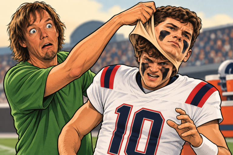 Scooby-Doo Gang Unmasks Drake Maye, Reveals He Was J.J. McCarthy All Along