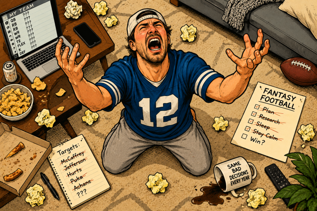 10 Warning Signs You Completely Blew Your Fantasy Draft