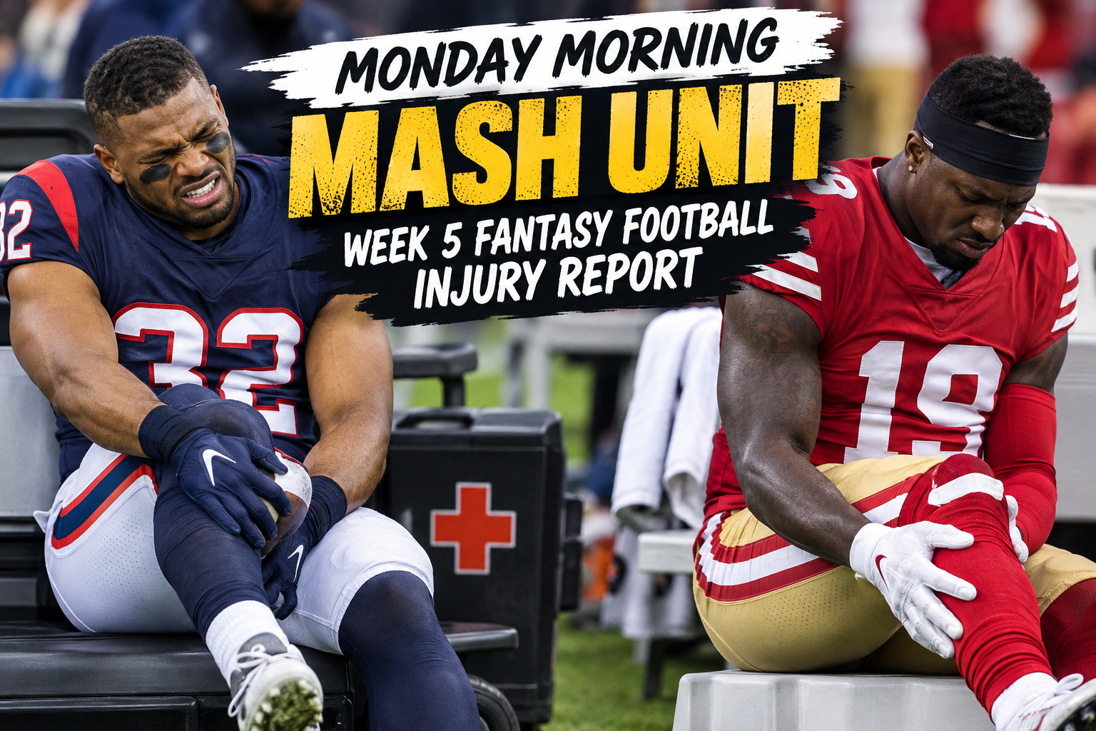 Monday Morning MASH Unit: Week 5 Fantasy Football Injury Report