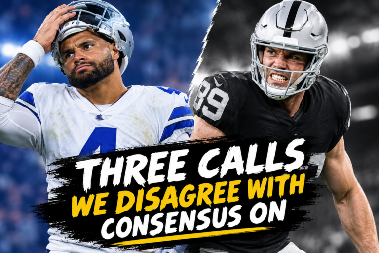Against the Grain:  Three Fantasy Football Calls the Experts Have Wrong