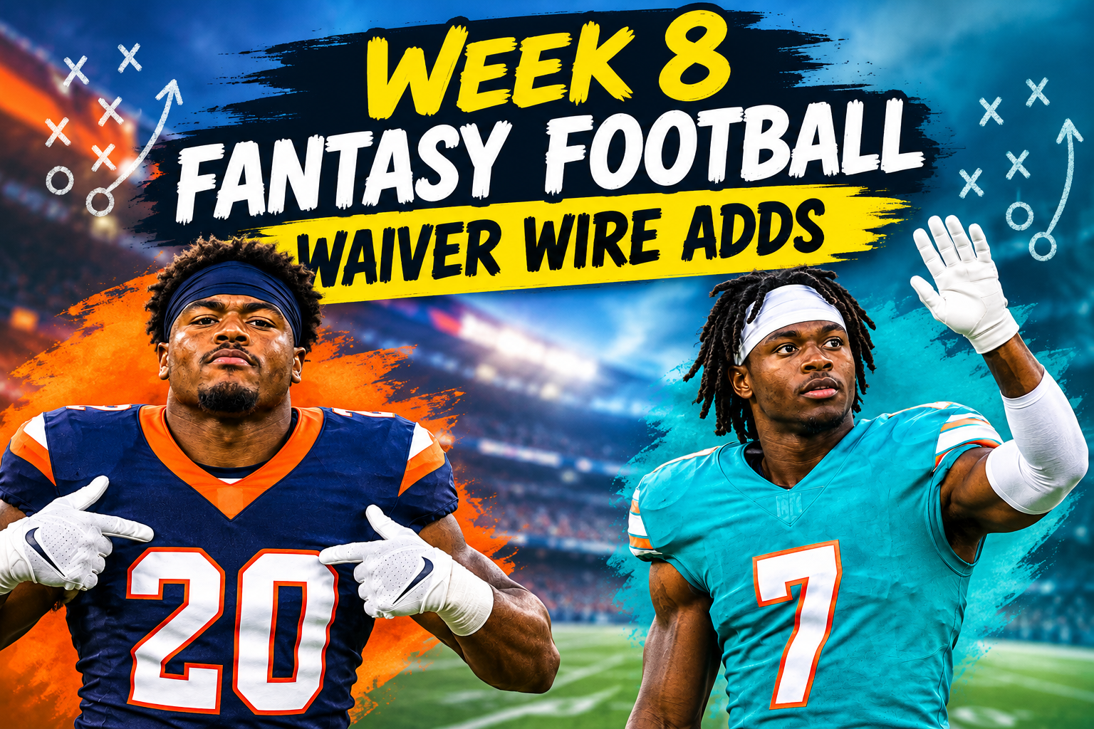 Week 8 Fantasy Football Waiver Adds